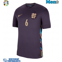 England Marc Guehi #6 Replica Away Shirt Euro 2024 Short Sleeve